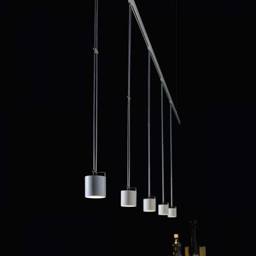 吊り下げ式照明器具 - SHOP-V 100 - Buschfeld Design - LED / ハロゲン / 直線型