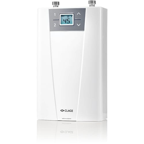 電動式瞬間湯沸し器 - CEX 9-U - CLAGE GmbH - 壁取り付け式 / 流しの下 / 縦型