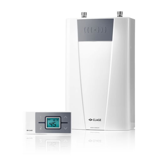 電動式瞬間湯沸し器 - CFX-U - CLAGE GmbH - 壁取り付け式 / 流しの下 / 縦型