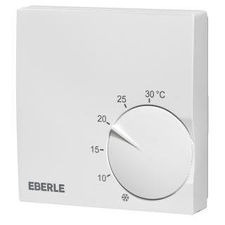 空調用サーモスタット - RTR-S 6721 - Eberle Controls - 室温 / 壁かけ式 / 白色