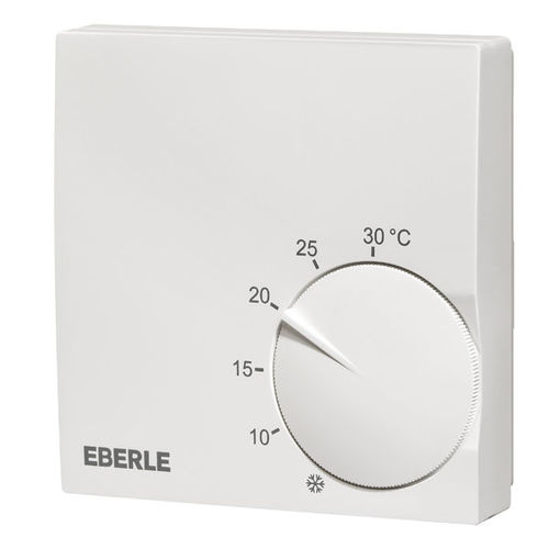 機械式サーモスタット - RTR-S 6121-1 - Eberle Controls - 手動式 / 室温 / 壁取り付け式
