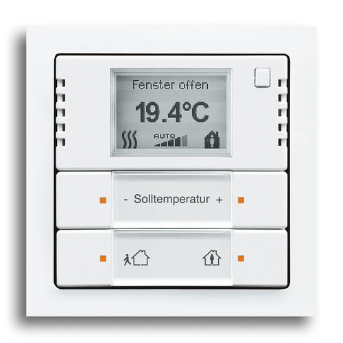 KNX温度調節器 - WITH TOUCH SENSOR - BUSCH-JAEGER - リビング用 / 寝室用 / 室温