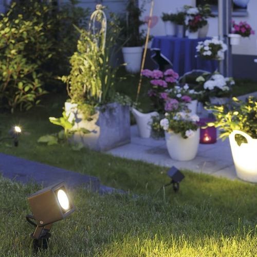 床置きスポットライト - NAUTILUS  - SLV ELEKTRONIK - LED / 正方形 / IP65