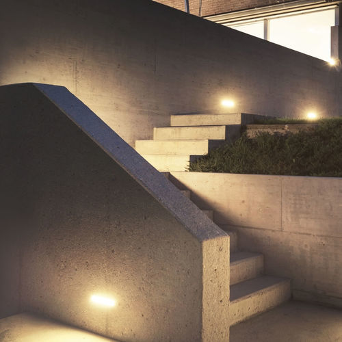 壁埋め込み式照明器具 - CONCRETE  - Simes - LED / 長方形 / IP65