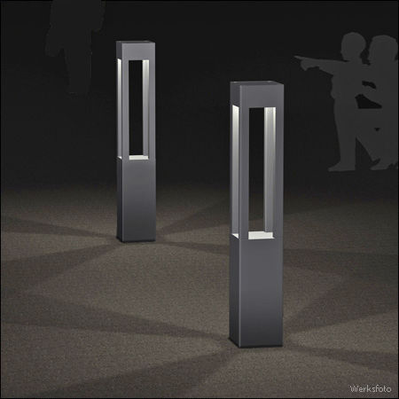庭用照明ポール - COLLONA Q TYPE 410 - LECCOR Leuchten GmbH - 公共スペース用 / 現代風 / ステンレス製