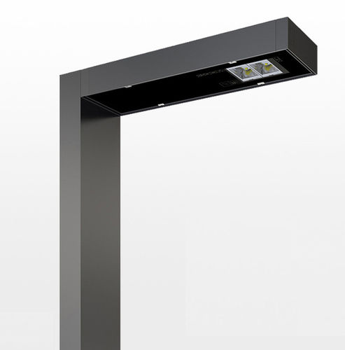 都会風街灯 - MOD 2.0 - AEC Illuminazione - 現代風 / アルミ押出形材 / 強化ガラス製拡散器