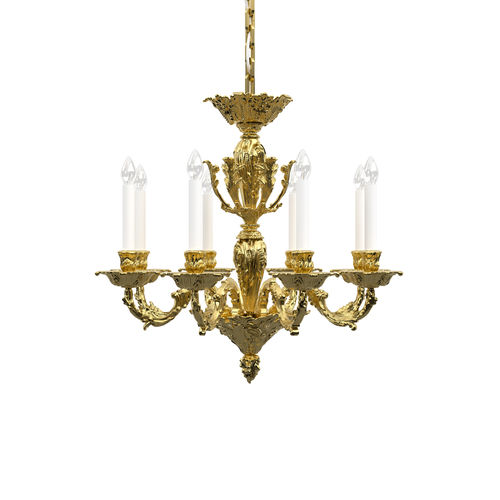 伝統的シャンデリア - LOUIS : HISTORIC DESIGN - Preciosa - 真ちゅう製 / ニッケル製