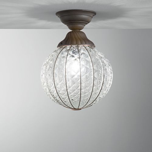 伝統的シーリングライト - SFERA - Siru Lighting - 球形 / 吹きガラス製 / LED