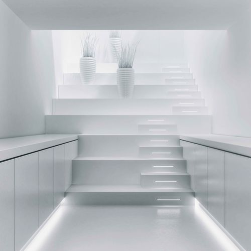 現代風壁掛け照明 - STRING STEP - PROLICHT - 屋内用 / 屋外用 / ペイントスチール製