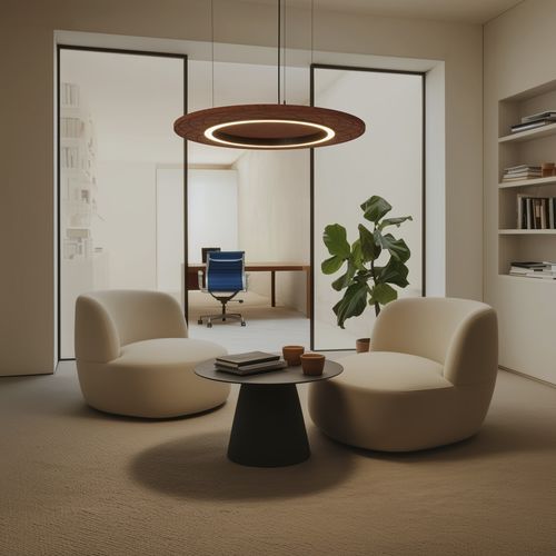 吊り下げ式照明器具 - SOLISS - PROLICHT - LED / 円形 / 業務用