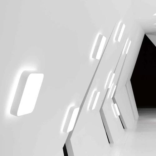 現代風シーリングライト - SMOOTHY FLAT - PROLICHT - 長方形 / 金属製 / LED