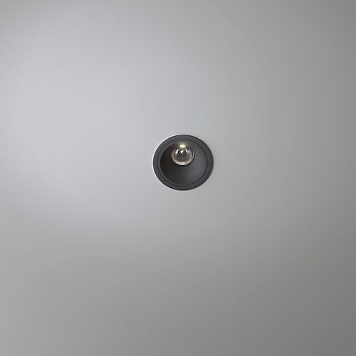 埋め込み式ダウンライト - X 1B - OTY - LED / 円形 / クロム