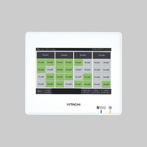 空調用操作キーボード - CENTRAL STATION MINI - HITACHI - 壁取り付け式 / 商業用 / タッチスクリーン式