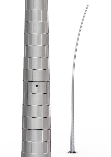 照明用ポール - ATLAS C - Salvi Lighting - 溶融亜鉛メッキ鋼製 / 鋳造アルミニウム製
