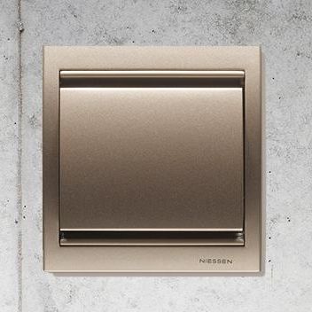 押しボタンスイッチ - Olas - ABB Home and Building Automation - 埋め込み式 / 現代風 / 正方形