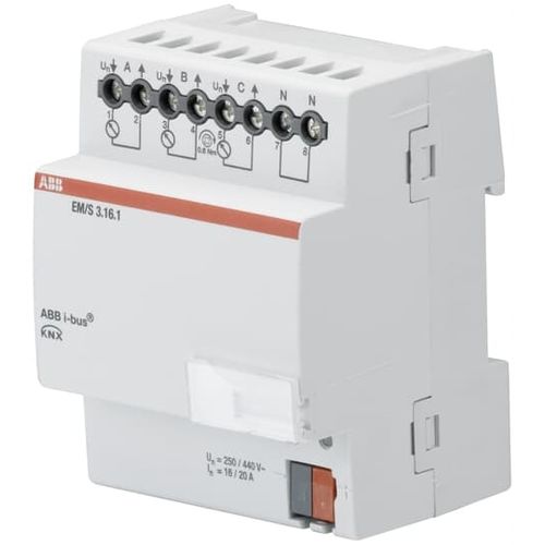 DINレールエネルギー制御装置 - EM/S3.16.1 - ABB Home and Building Automation