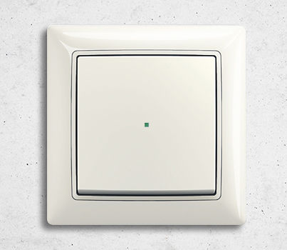 ホームオートメーション用スイッチ - basic55® - ABB Home and Building Automation - 押しボタン / 埋め込み式 / 現代風