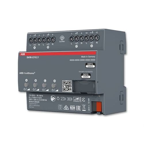 DINレールライト調光器 - DA/M.4.210.2.1 - ABB Home and Building Automation