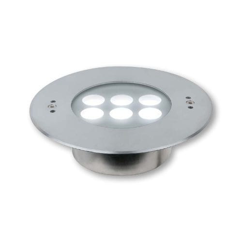 埋め込み式照明器具 - LINZ-6R SYMMETRIC 3000 K - Artecta / Highlite Int. - LED / 円形 / IP68
