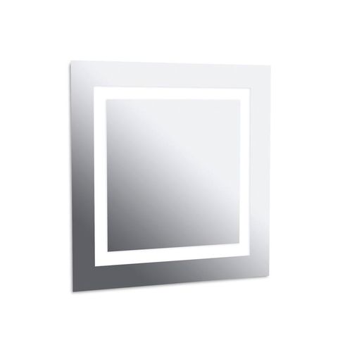 壁かけ式バスルーム用鏡 - REFLEX - Leds-C4 - 現代風 / 長方形 / 正方形