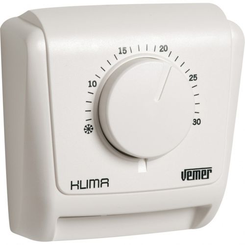 暖房用サーモスタット - KLIMA 2 - VEMER - 機械式 / 手動式 / 壁かけ式