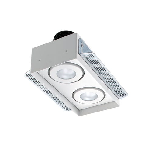 はめ込み式ダウンライト - QUAD MAXI 4 - L&L Luce&Light - LED / 正方形 / 長方形