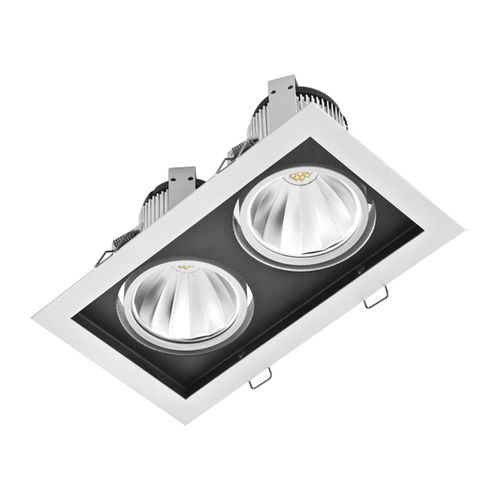 埋め込み式ダウンライト - DUO SLM  - Imperial - Factory of Downlights - LED / 長方形 / IP20