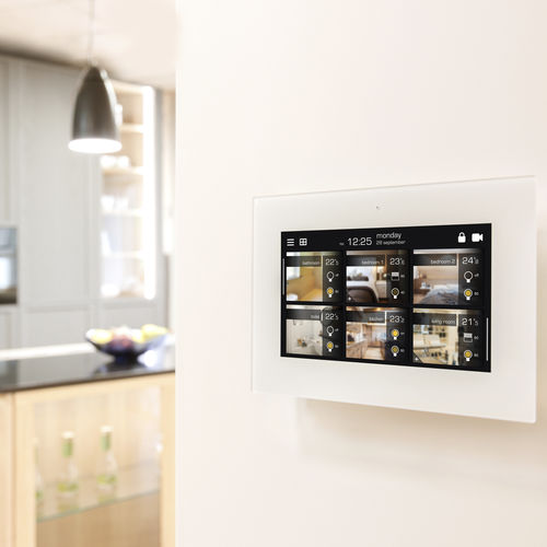 ホームオートメーション用タッチパネル - VIIP-7E - Ingenium - BES KNX - 壁取り付け式 / デジタル ディスプレイ / KNX