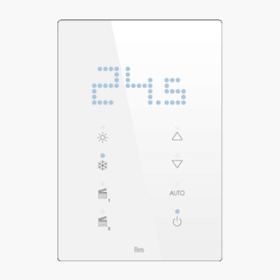 デジタルサーモスタット - CUBIK-TLCA - Ingenium - BES KNX - プログラム可能 / 室温 / 壁かけ式