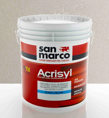 装飾塗料 - ACRISYL DECORA - San Marco - 保護 / 仕上げ用 / 熱