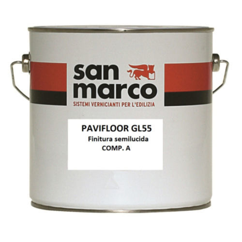 仕上げ用塗料 - PAVIFLOOR GL55  - San Marco - 屋内用 / 床用 / コンクリート用