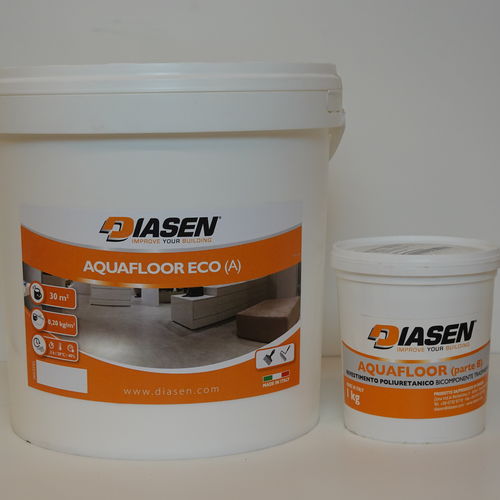 ポリウレタン製床材 - AQUAFLOOR ECO - DIASEN - 樹脂製 / 屋内用 / 屋外用