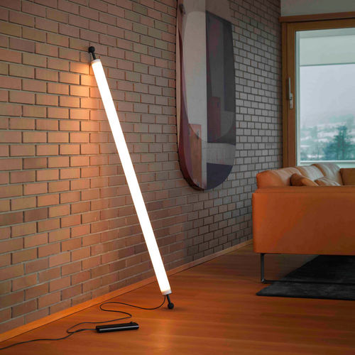 現代風発光カラム - TUBE - PALLUCCO - ガラス製 / LED / 屋内用