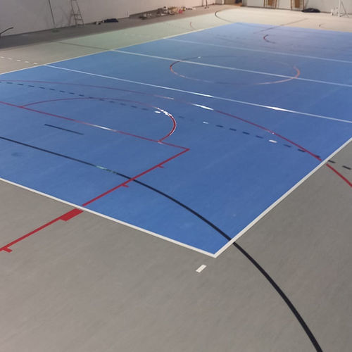 屋内用スポーツ施設用床材 - POWERPLAY™ - MONDO - 合成素材 / 多目スポーツルーム / 耐久性