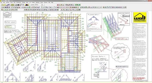 デッサン用ソフトウェア - TRUSS LAYOUT - WOLFSYSTEM - CAD（コンピューターを使った設計システム） / 建築用 / ステンレス構造用