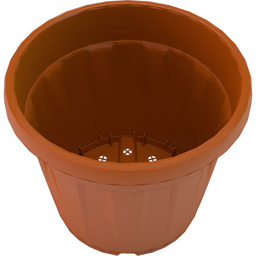 プラスチック製植木鉢 - DEMETRA - GEOPLAST - 円形 / 業務用