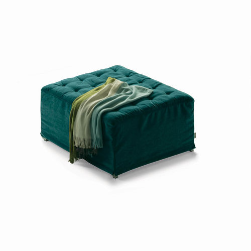現代風オットマン - Dorsey - Milano Bedding - 布製 / 四角形 / 取り外しができるカバー付き