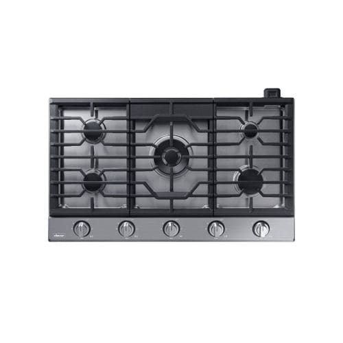 ガスコンロ - DTG36P875NS/DA - dacor - 5口 / 組み込み式 / ノブ付き