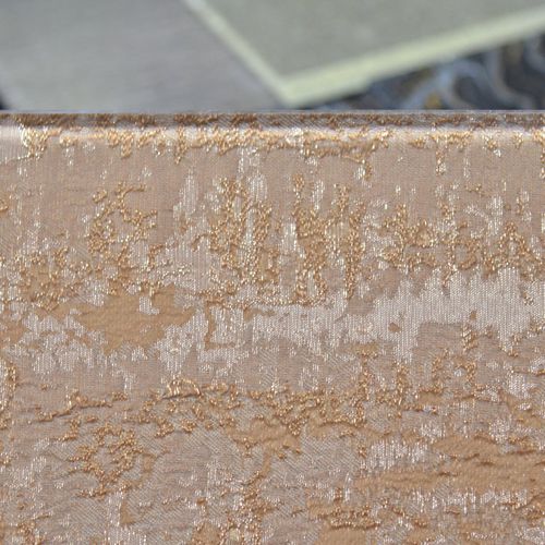シート式ガラスパネル - AZIMUTH AMBIRE BRONZE - Avant Art Architectural Glass, Inc. - 装飾 / 超透過性 / 色付き