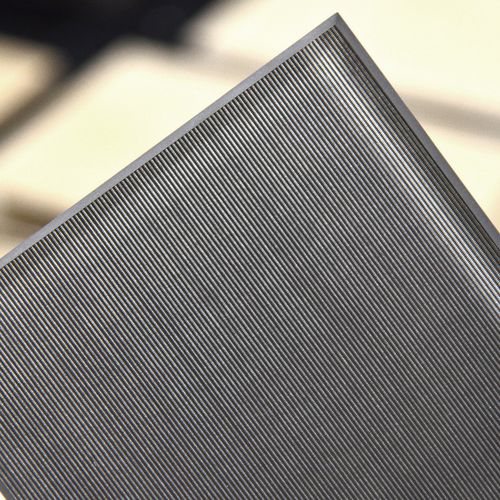 硬化ガラスパネル - STAINLESS STEEL ARCHITECTURAL MESH - Avant Art Architectural Glass, Inc. - シート式 / 装飾 / 超透過性