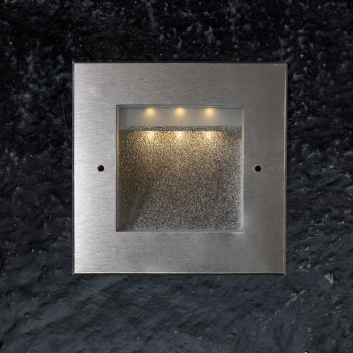壁埋め込み式照明器具 - QUADRO - LumTeam - 床埋め込め式 / LED / 正方形