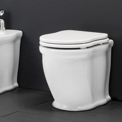 自立型トイレ - TIWC01 - GSG Ceramic Design - セラミック製 / 家庭用 / 楕円形