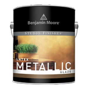 装飾塗料 - STUDIO FINISHES® METALLIC GLAZE - Benjamin Moore & Co. - 屋内 / 壁用 / ラテックス