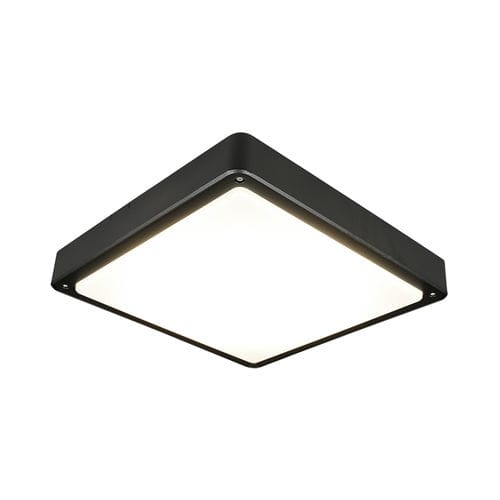 表面実装型照明器具 1 Sq Glamox As Led 正方形 屋外用