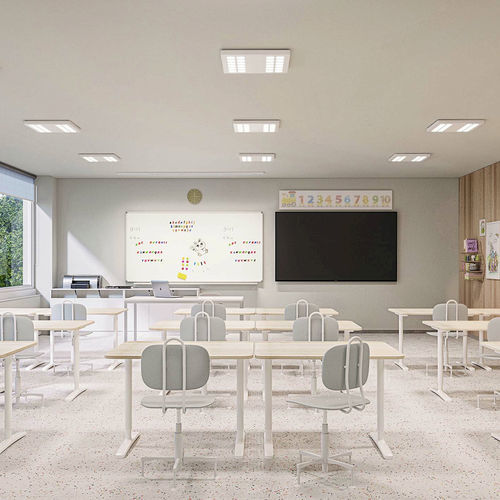 天井埋め込み式照明器具 - C77-S  - GLAMOX - 直付け / LED / 長方形