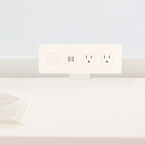 電流コンセント - Teknion - USB接続 / 複数 / 壁取り付け式