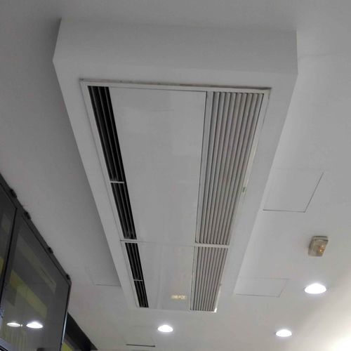 組み込み型エアカーテン - RECM 1000 A OH+FC - airtecnics - 産業用 / 商業用