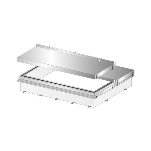 屋上アクセスハッチ - RHT - REMOVABLE - FLAT LIDS - Gorter - 長方形 / アルミニウム / オーダーメイド