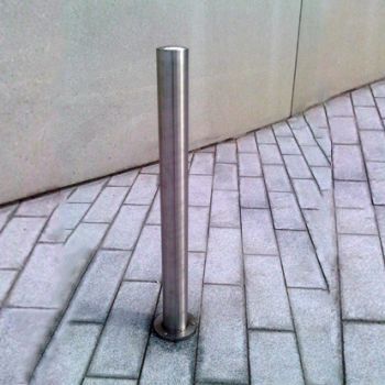 保護用ボラード - CHANTERELLE - FRANCE INOX INDUSTRIE - 取り外し可能 / 格納式 / ステンレス製