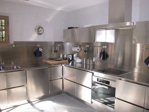 キッチン用ローボード - FRANCE INOX INDUSTRIE - 床置き